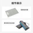 伯希和（Pelliot）蛋巢折叠防潮坐垫户外露营防潮垫便携垫子单人小屁垫 丛林绿