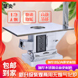 维诺亚加厚柴煤两用无烟气化炉家用节能烤火炉室内柴火炉取暖炉 高端茶几款 楚炎加厚满焊可视玻璃门气化炉