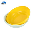 安久兴 内务脸盆 J训训练洗漱用具便携式防摔塑料脸盆 黄色