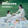 kommot牧彻超声波加厚野餐垫防潮垫户外餐垫露营地垫春游防水便携野餐布 【特厚款】活力森林2*2m