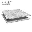 山之泉（Mountain Spring）山之泉户外野营超轻便携野餐垫单双人铝箔防潮垫UL地席保暖救生毯 双人地席(210X140cm)