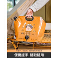 北山狼 户外便携折叠水袋 加厚装水软水袋徒步露营大容量储水袋 8L旭日橙【巨能装-超坚固】