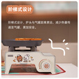 脉鲜布朗熊可妮兔卡通卡式炉 1.9kw火力户外迷你燃气丁烷气便携炉 卡式炉+多用煎烤锅（两口锅）