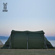 DOD T5隧道T3帐篷T7高遮光遮阳加厚盖布帐篷户外精致露营豪华帐篷 军绿色RS3-691-KH