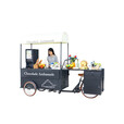 创京懿选移动咖啡车多功能售卖车装饰品道具车摆摊户外奶茶冰激凌三轮 可订做尺寸，颜色，LOGO 标配