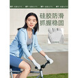 蕉下（beneunder）防晒手套女夏季轻薄透气冰丝凉感手套户外骑行手套防滑可触屏 【单扣调节款】烟雾灰 均码