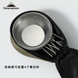 CAMPINGMOON柯曼雪拉碗科曼雪拉杯304不锈钢碗户外露营雪拉碗套装多用途水杯 【4个小号雪拉碗+收纳包】