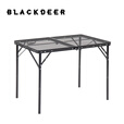 黑鹿（BLACKDEER） 户外移动厨房铝合金便携折叠桌露营野营烧烤铁网桌野餐野炊桌椅 天牛桌90全套