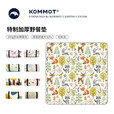 kommot牧彻超声波加厚野餐垫防潮垫户外餐垫露营地垫春游防水便携野餐布 【特厚款】活力森林2*2m