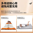 凯路德（KAIROAD）成人睡袋户外便携旅行露营冬季保暖加厚防寒室内午休酒店隔脏被子 连帽锁温（可拼接双人）1.35kg-藏蓝