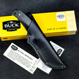 BUCK美国进口BUCK巴克113游侠户外乌木柄不锈钢野营防身小直刀锋利 0113BRS