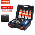 岩谷（Iwatani）【新品】卡式炉2.8kW岩谷高级蓝便携大火力家用轻薄丁烷燃ZB-19LS ZB-19LS炉+全收纳箱+4瓶气