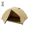 DOD 日本精致户外野营野炊防雨防晒豪华多人卡其色帐篷速开T5-869-TN 卡其色T5-869-TN