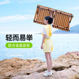 原始人户外折叠桌铝合金蛋卷桌露营桌子野餐桌椅便携式装备野营野炊 【八角款】铝合金蛋卷桌+收纳袋