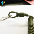 金皖92A安全绳92式弹簧枪绳 战术伸缩防丢防抢钢丝绳 (绿色1条) 京仓