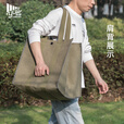CAMPINGMOON柯曼露营帆布柴包耐磨耐刮户外装备混装包铁件装备包 【BC-400】大号帆布柴包