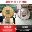 襄睿不锈钢柴火灶柴火鸡灶台农村家用灶烧柴大铁锅灶台移动地锅带桌子 1.47米【60锅】+转盘