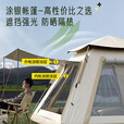 Aoran 帐篷户外野外露营多人全自动速开免搭建防雨防晒3-4人牛津布帐篷 防雨防晒 4-6人【两门两窗】套餐