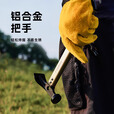原始人户外多功能工具露营帐篷地钉锤子工兵野外求生装备铸铁榔头 黑色