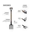 BAREBONES美国北邦户外园艺种植工具铲养花种菜挖土家用园林折叠叉铲 折叠铲叉