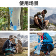 KATADYN瑞士康迪BeFree 0.6L超轻野外便携式折叠过滤净水袋户外净水器 Befree 3L带挂绳款