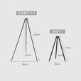 步林（BULin）户外露营野餐吊锅支架精致露营篝火架野餐铝合金便携可伸缩三脚架 Q6三脚架