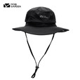 牧高笛（MOBIGARDEN） 遮阳渔夫帽户外速干帽钓鱼帽徒步防晒透气便携可折叠休闲帽子 卡其色NX20108003防晒盆帽