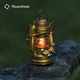 THOUS WINDS千风拾光煤油灯黄铜版老式复古油灯手提马灯户外照明灯帐篷营地灯 拾光煤油灯经典版75A 复古银