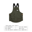 THOUS WINDS千风户外工具服露营机能战术马甲男女钓鱼摄影多口袋工装背心围裙 露营机能马甲 橄榄绿色 均码