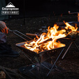 CAMPINGMOON柯曼焚火台烧烤炉科曼MT035不锈钢焚火炉架烧烤户外露营篝火盆 【MT-3955】大博士喷枪