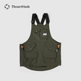 THOUS WINDS千风户外工具服露营机能战术马甲男女钓鱼摄影多口袋工装背心围裙 露营机能马甲 橄榄绿色 均码