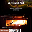 SURVEY NORTH 北部勘察户外露营帐篷取暖小型迷你火炉暖炉家用柴火取暖室内烤火炉采暖 碳钢款