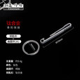 钛途（TITO TITANIUM）钛合金快挂钥匙扣条形快挂汽车钥匙扣男士EDC旅行户外挂扣便携扣 条形快挂-钛色+扁圆环大