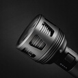 纳拓（NexTool） 雷霆户外强光手电防水超大电容量远射应急手电筒3600流明 黑色