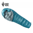 黑冰（BLACKICE）新款【Z系列轻量款木乃伊式鹅绒羽绒睡袋】户外露营睡袋 (新标准)Z400/星空蓝 L