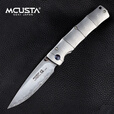 MCUSTA日本进口Mcusta传世家徽201G户外三枚夹钢绅士EDC便携折叠刀锋利 MC-202G