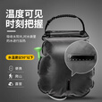 栢启歆户外淋浴袋洗澡袋太阳能加热水袋便携式大容量露营沐浴袋储水袋 便携式户外洗澡袋【绿色】