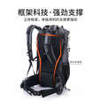 挪客Naturehike户外登山包大容量男旅行徒步露营双肩背包轻量登山 黑色/60+5L/基础款