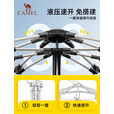 骆驼（CAMEL）户外钛金黑胶帐篷便携式防晒可折叠公园野餐野营过夜家用露太空灰