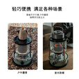 藤次郎煤油取暖炉R95 日式高端露营取暖设备神器帐篷冰钓不插电式供暖炉 军绿色取暖炉+配件套装