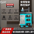 都格全自动数控锅炉家用燃煤九回程燃煤柴电智能反烧养殖农村地暖气炉 300型智能数控锅炉