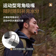 牧高笛（MOBIGARDEN）户外运动旅行水袋便携骑行饮水袋户外露营登山配件水囊水壶 磨砂白2L