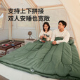 挪客玲珑睡袋四季通用款成人户外露营双人便携被子两用 L150/沼泽地/标准/左开