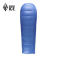 黑冰（BLACKICE）新款【A系列信封式羽绒睡袋】成人户外露营单人鸭绒睡袋可拼接 (新标准)A1500/蓝色 M