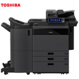 东芝6527/7527多功能彩色复合机 A3高速激光大型落地网络打印复印扫描一体机 7527AC+鞍式装订器+大容量墨粉一套
