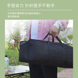 何佳功牛津布户外露营收纳袋天幕折叠桌椅帐篷床垫杂物鱼具收纳背包 收纳袋80cm*20cm高20cm[黑