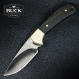 BUCK美国进口BUCK巴克113游侠户外乌木柄不锈钢野营防身小直刀锋利 0113BRS