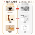 探险者（TAN XIAN ZHE）围炉煮茶壶套装玻璃茶壶茶具泡茶家用煮茶器耐高温明火电陶炉通用 900ML水晶南瓜玻璃水壶