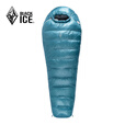 黑冰（BLACKICE）新款【Z系列轻量款木乃伊式鹅绒羽绒睡袋】户外露营睡袋 (新标准)Z400/星空蓝 L