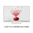 55英寸高亮OLED透明屏互动多媒体一体机商用OLED透明屏30.55.77英寸双面透明屏
